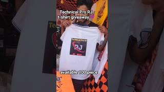 technical Pro RJ officialy giveawa t-shirt ... Video Coming soon.....#technicalprorj