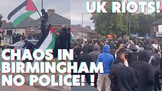 CHAOS ON THE STREETS OF BIRMINGHAM ENGLAND - Two Tier Policing