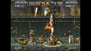 【Steam】メタルスラッグX　2人プレイ(Online - Coop)　ノーミスALL【Metal Slug X】