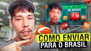 Como receber os produtos comprados no 1688 TAOBAO TEMU TMALL e outros sites que não enviam para o BR