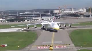 Airport Zurich: First Antonov An-225 „Mriya" Landung in Zürich (LSZH) / Helicopter