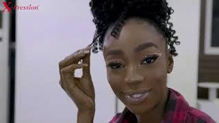 How to: Make Messy Bun Hairstyle||X-Pression Multi