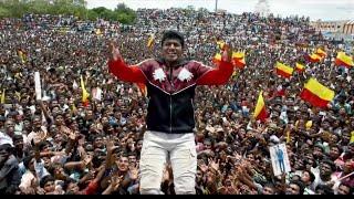 Puneeth rajkumar hospet | appu dive on fans | hospete appu fans