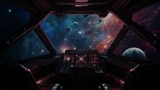 Spaceship Ambience | Starship Cockpit | Brown noise of spaceship engines | Far far away...