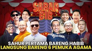 HABIB JAFAR AJAK 6 PEMUKA AGAMA SAHUR BARENG.. EL RUMI MAIN GAME BAGI-BAGI JUTAAN RUPIAH