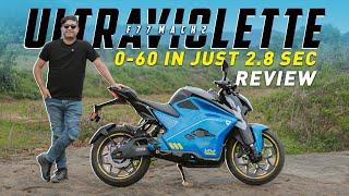 ULTRAVIOLETTE F77 MACH 2 FIRST RIDE REVIEW | 0-60 IN JUST 2.6 SECONDS | Automobile Industry