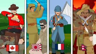 How Do Countries Behave In War?