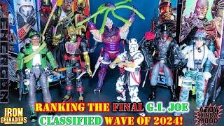 Ranking The FINAL GIJoe Classified Wave of 2024!