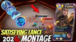 THE MOST SATISFYING LANCELOT MONTAGE 2024!! MLBB.