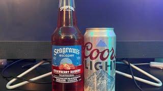 ExBEERiment’s: Episode 5. Seagrams Escapes Strawberry Daiquiri + Coors Light!