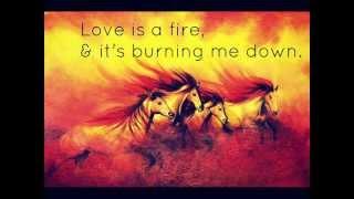 Courrier - Love is a Fire (Lyrics)