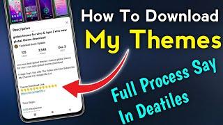 How To Download My Theme | My Theme Download Process | Technical Quick Update Theme Download Process