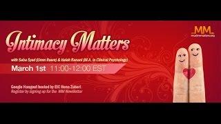 Intimacy Matters (5/5) | Haleh Banani, Saba Syed & Hena Zuberi | MuslimMatters.org