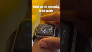NURSES, TURN YOUR APPLE WATCH TO A FOB WATCH  #nursehacks #fitness