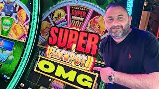 THE "NEW" BIGGEST JACKPOT OF MY LIFE! LIFE CHANGING SUPER GRAND ON HUFF N EVEN MORE PUFF 