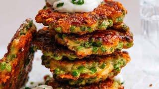 Crispy Pea Fritters