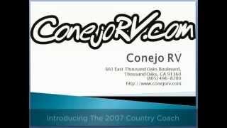 RV Dealership Los Angeles | 2007 Country Coach Tribute Glacier 37ft | Conejo RV Thousand Oaks