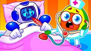 OH NO! My Lovely Toy Feeling Sick || Funny Kids Cartoons by Pit & Penny 