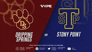 11:30AM - Baseball | Keith Tuck Memorial Tournament: Dripping Springs vs. Stony Point