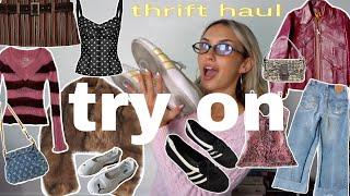 *TRY ON* THRIFT HAUL ྀི  (pinterest inspired 90s, 00s, vintage, + more)