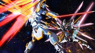 Gundam SEED Freedom | Mighty Strike Freedom Gundam defeats Cal-re.A