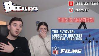 British Couple Reacts to The Flyover: America's Greatest Pregame Tradition