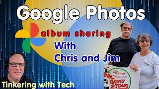 Google Photos album sharing and variations of commands for Web, iOS, and Android