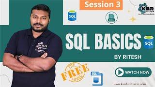 SQL Basics: Master Databases in 10 Minutes! Session 3