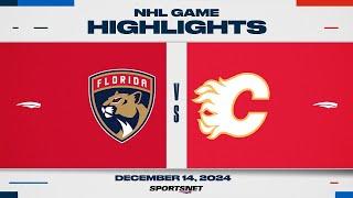 NHL Highlights | Panthers vs. Flames - December 14, 2024