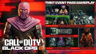 NEW Black Ops 6 TMNT EVENT PASS EARLY Gameplay SHOWCASE! (FREE Operators, D1.3 Sector, & MORE)