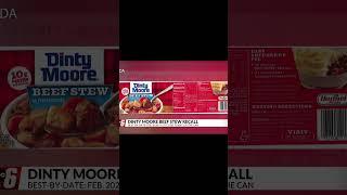 Hormel Foods recalling canned beef stew product over contamination concerns