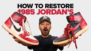 I Restored The Classic Air Jordan 1 Colorways from 1985