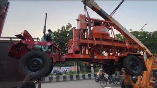 Autodriven Concrete Mixer with Lift vehicle model Ahluwalia Bharat Engg Works