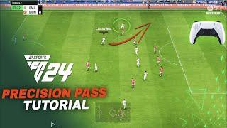 FC 24 PRECISION PASSING TUTORIAL - THIS IS THE BIGGEST GAMEPLAY GAME CHANGER in EA FC 24!!