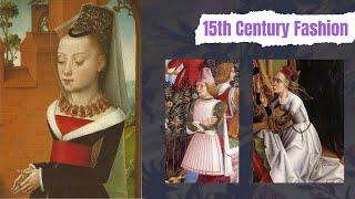 15th Century Fashion: Kirtles, Burgundian Gowns, and Gamurra's