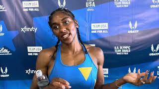 Christina Clemons explains her Doritos sponsorship at 2024 US Olympic Trials