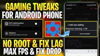 Lag Fix Gaming Tweaks With SetEdit Codes : No Root || Get Max FPS & Smooth Performance