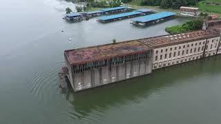 Lake Nickajack - Hales Bar Dam in East Tennessee,  USA