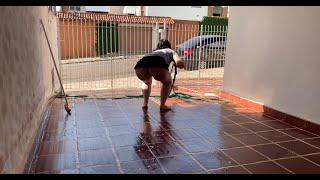 LAVANDO A GARAGEM DE UM JEITO DIFERENTE!!! FABRICIA SECRETS!!! 