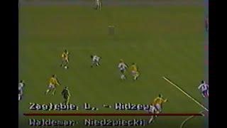 Zagłębie Lubin - Widzew Łódź 0-1  3.11.1991