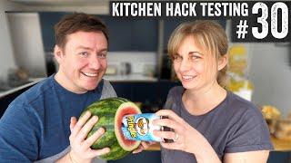 We tested Kitchen Hacks | Can You Core a Watermelon a Pringles Can?