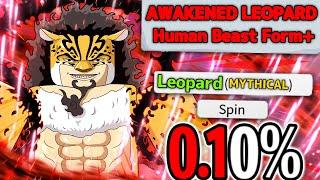 Spending $5000 Robux For 0.1% LEOPARD AWAKENING In Fruit Battlegrounds Roblox