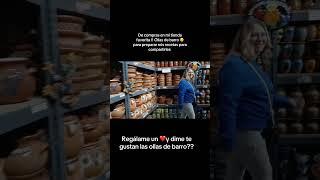 Shopping!! My clay pots #fypyoutube #pots #mexicancustoms
