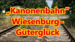 „Kanonenbahn“ Wiesenburg–Güterglück: zweigleisig, elektrifiziert – stillgelegt