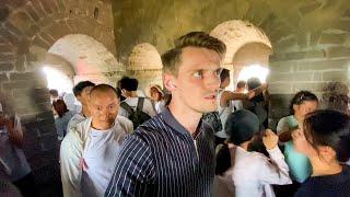 Shocked At Great Wall Of China  Badaling