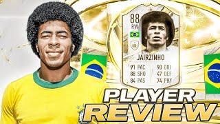 OMG?! 88 BASE ICON JAIRZINHO PLAYER REVIEW - FIFA 23 ULTIMATE TEAM