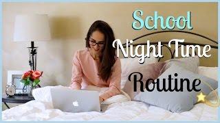 My School Night Routine | BACK TO SCHOOL 2016