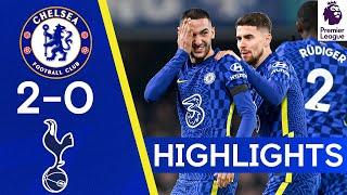 Chelsea 2-0 Spurs | Ziyech Pearler & Thiago Silva Header Give Blues Win! | Premier League Highlights