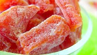 Цукаты из тыквы Самый вкусный рецепт  candied pumpkin natural candy