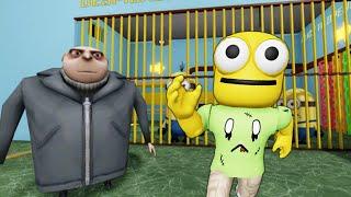 ENFERMER DANS LA PRISON DE GRU ENORME (DESPICABLE ME 4 MINIONS BARRY'S PRISON RUN)